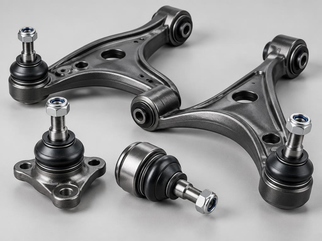 Teknorot steel ball joints and control arms